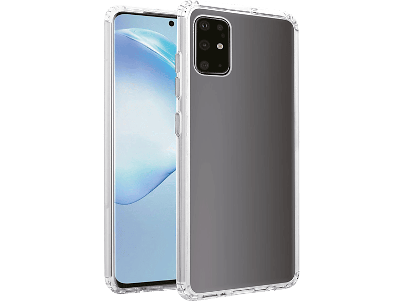 VIVANCO Safe & Steady, S20+, Transparent Samsung, Galaxy Backcover