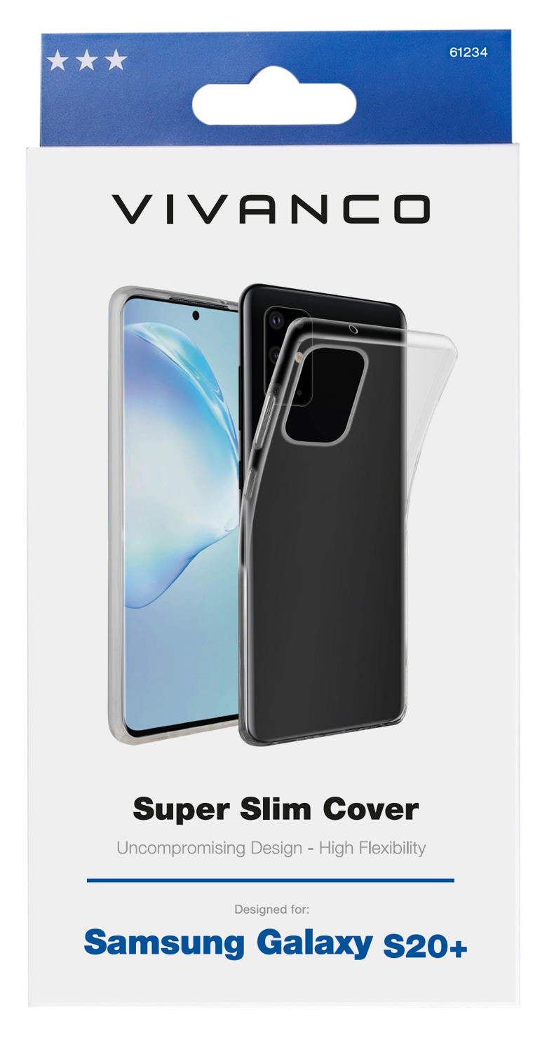 Samsung, Backcover, Super S20+, VIVANCO Galaxy Transparent Slim,
