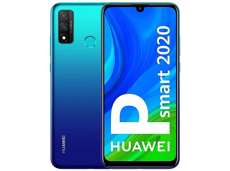 Pensativo Dedicar extinción Móvil | Huawei P Smart 2020, Azul, 128 GB, 4 GB, 6.21" Full HD+, Kirin 710,  3400 mAh, Android