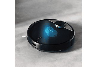Robot aspirador - Cecotec Conga 3590, 2300 Pa, 150 min, 64 dB, APP Control, Room Plan, Aspira y friega, Negro