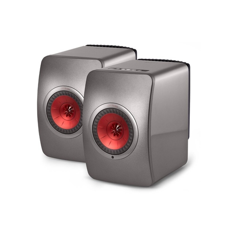 KEF LS50 Bluetooth Hifi Hoparlör Koyu Titanyum
