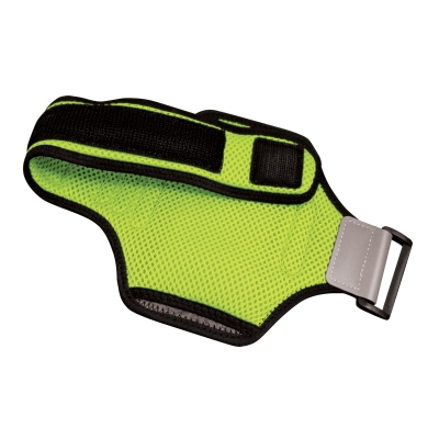 Funda - Celly AIRBAND01, Brazalete para Smartphones, Para Apple 5/5S/SE, 4.7", Verde
