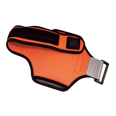 Funda - Celly AIRBAND02, Brazalete para Smartphones, Para Apple 5/5S/SE, 4.7", Naranja