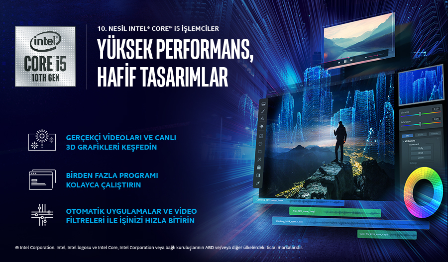 HP Pavilion 8XG74EA 15.6"/i5-1035G1/8GB RAM/512GB SSD/MX130 2GB/FHD/W10 Laptop Mavi