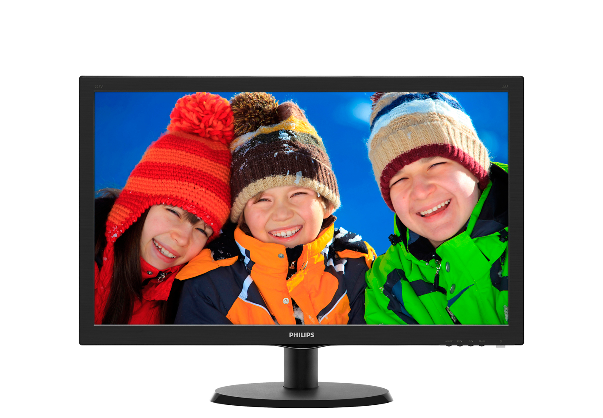 PHILIPS 223V5LSB/01 21.5 inç 5ms DVI-D- VGA LCD Monitör