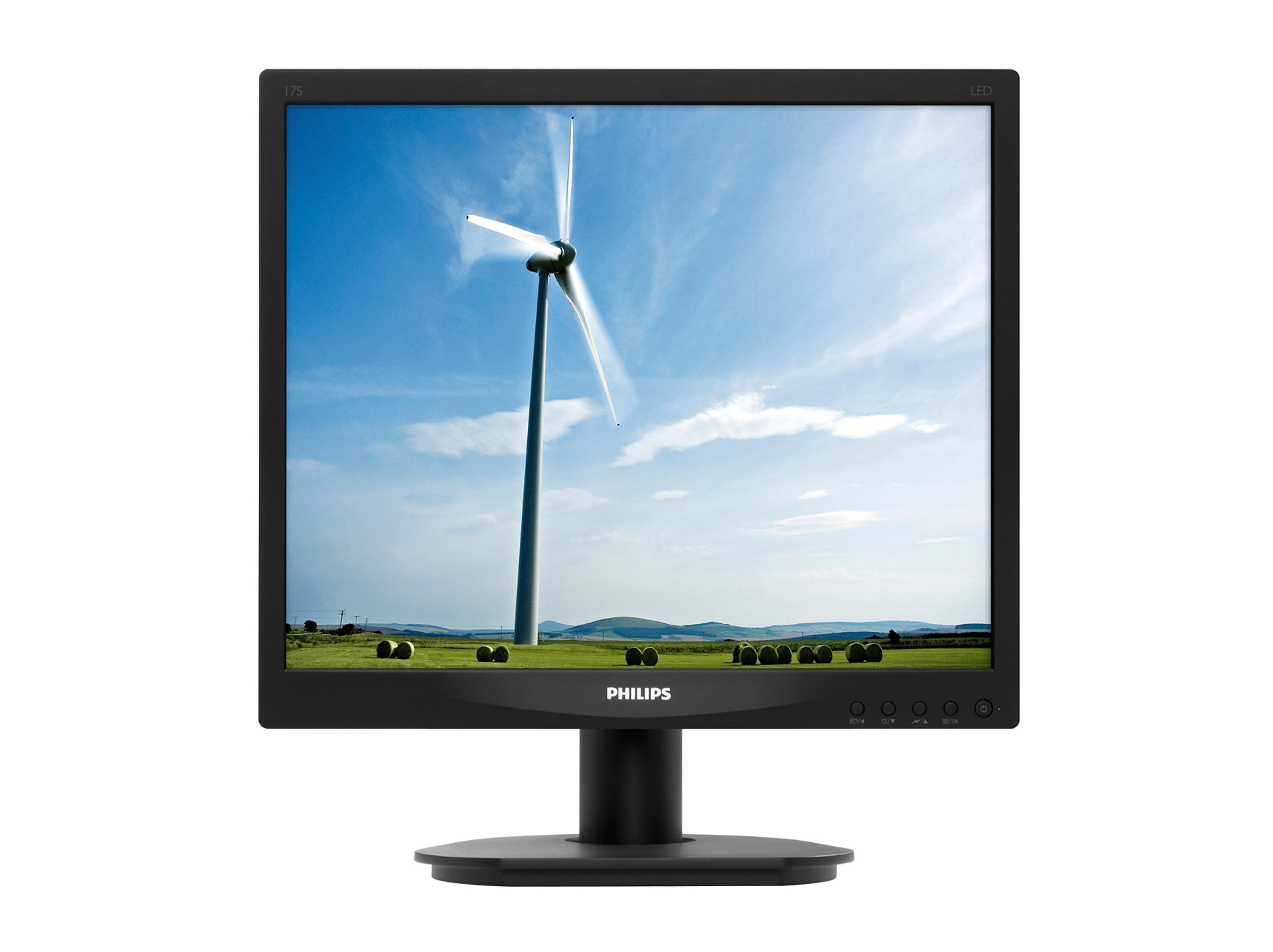 PHILIPS S Line LCD monitör, LED arka aydınlatma 17S4LSB/00