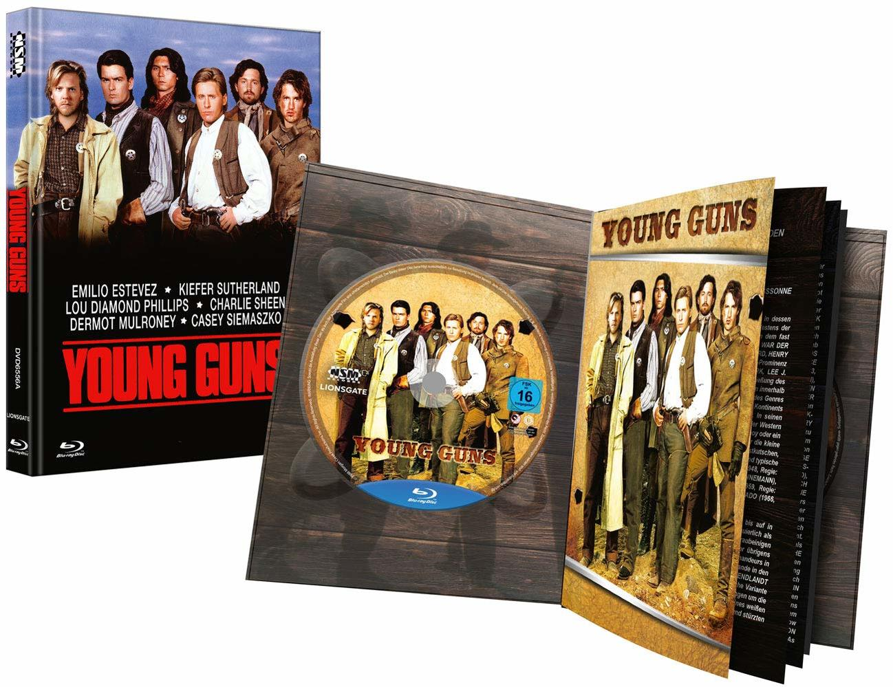 Eine DVD-Hülle mit einem Filmcover von Cowboys und eine Disc mit einem Filmcover.