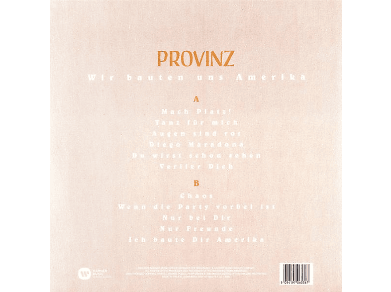 Thumbnail - Provinz - Wir bauten uns Amerika (Farbige Vinyl) (Vinyl)