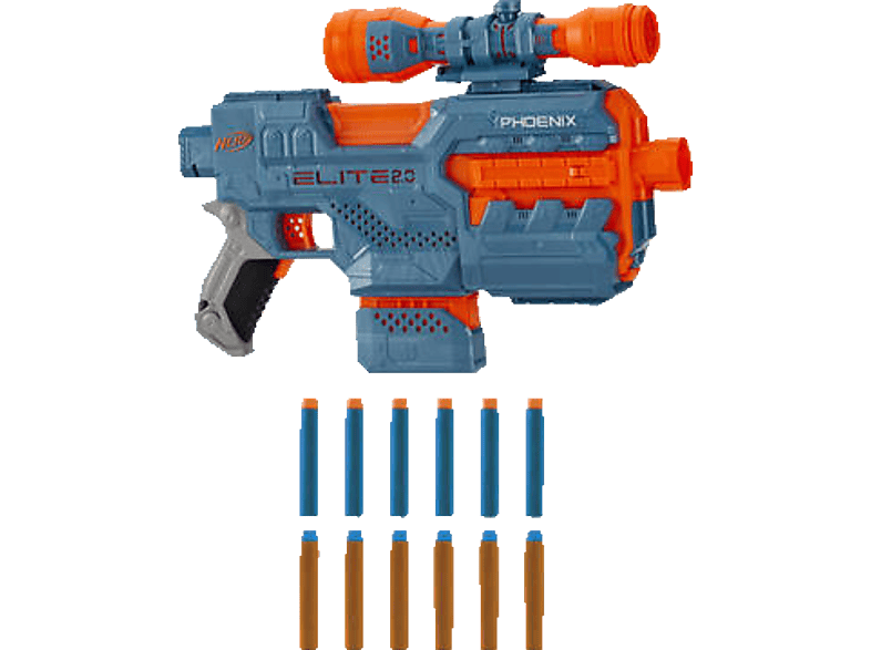 NERF Elite 2.0 Phoenix CS 6 Blaster Mehrfarbig Blaster MediaMarkt