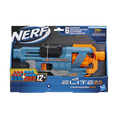 NERF Nerf Elite 2.0 Commander RD 6 Blaster Mehrfarbig