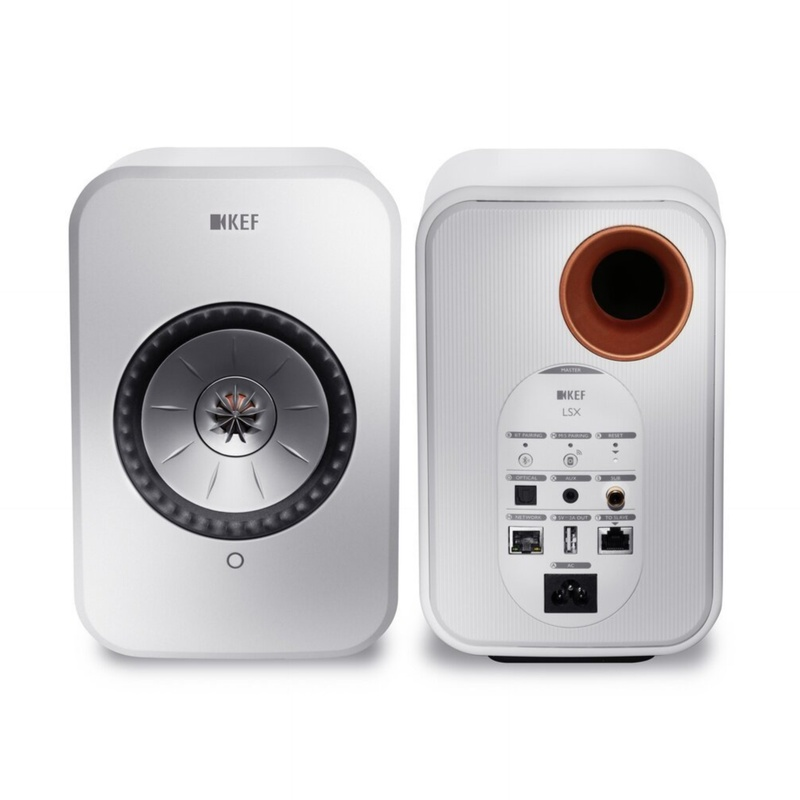 KEF LSX Bluetooth Hifi Hoparlör Beyaz