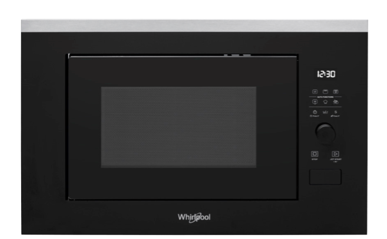 Microondas - Whirlpool WMF250G, 900W, 25 L, Grill, 7 Niveles, Negro