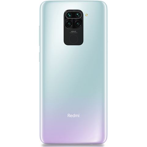 Móvil - Xiaomi Redmi Note 9, Blanco, 128 GB, 4 GB, 6.53" Full HD+, Helio G85, 5020 mAh, Android