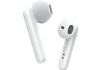 TRUST Primo Touch vezeték nélküli bluetooth fülhallgató, fehér (23783)