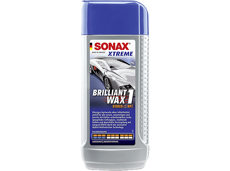 SONAX Xtreme Brilliant Wax 1, autóápoló viasz, 250ml