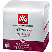 ILLY Kaffeekapsel Iperespresso Intenso (18 Stk., Kompatibles System: Illy Iperespresso)