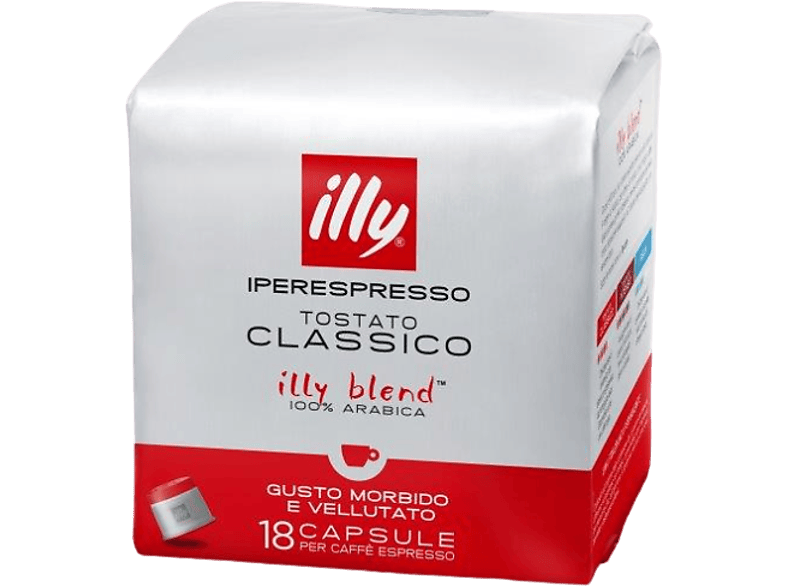 Illy Classico Iperespresso Kaffeekapseln, 18 Stück, Kompatibles System: Illy Iperespresso