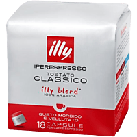 ILLY Kaffeekapsel Iperespresso Classico (18 Stk., Kompatibles System: Illy Iperespresso)