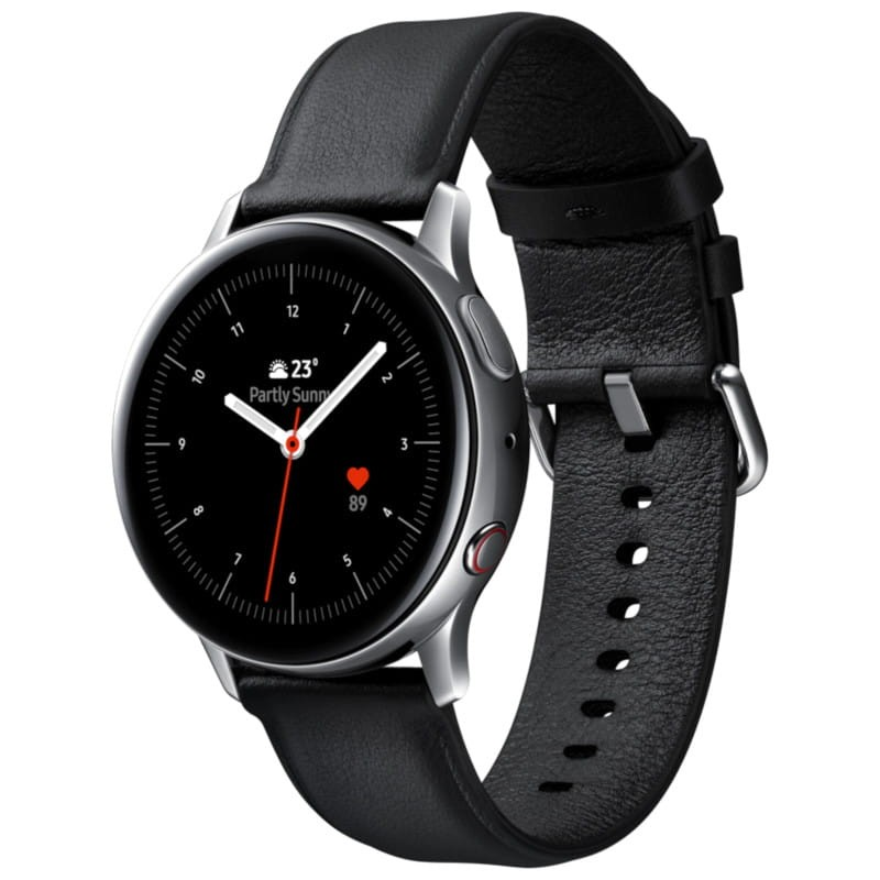 Smartwatch - Samsung Galaxy Watch Active 2, Bluetooth, 40 mm, Acero / Plata