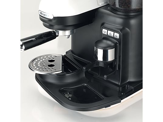 ARIETE ARI-1318 - Espresso-Maschine (Schwarz/Weiss)