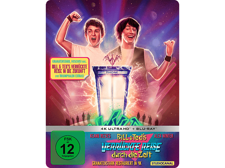 Bill & Ted\'s verrückte durch 4K Reise die Ultra Blu-ray HD Zeit