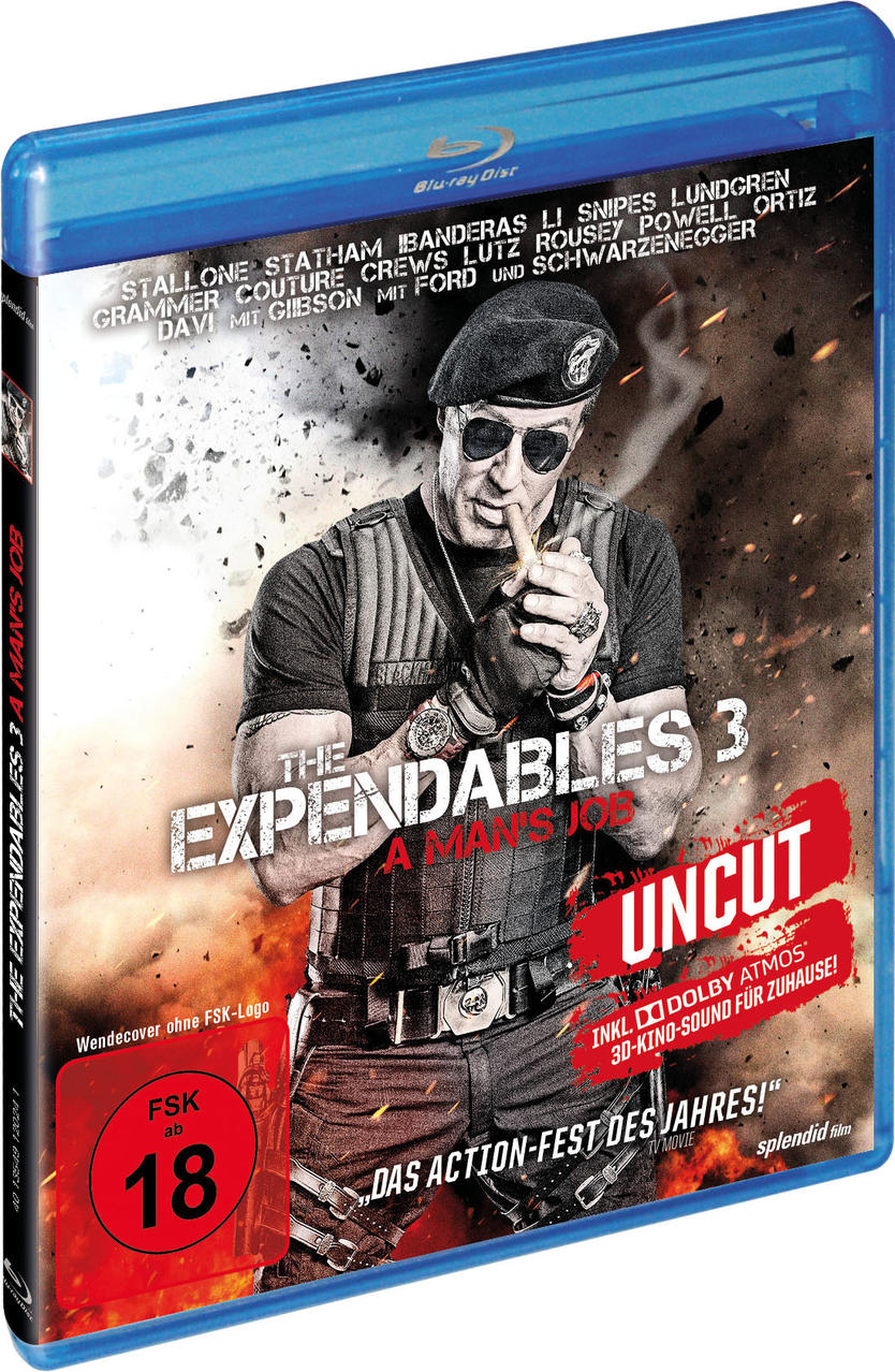 The Expendables 3 - A Man's Job Blu-ray