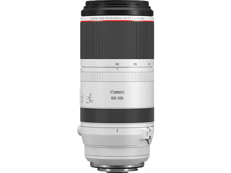 CANON RF 100-500mm F4.5-7.1 L IS USM - Zoomobjektiv(Canon R-Mount, Vollformat)