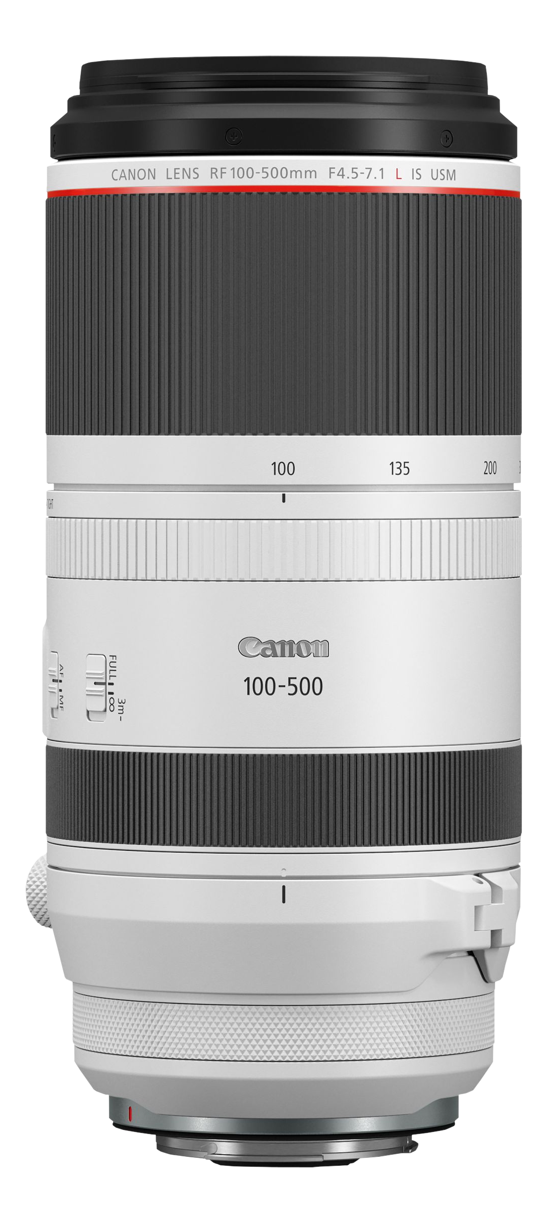 CANON RF 100-500mm F4.5-7.1 L IS USM - Objectif zoom(Canon R-Mount, Plein format)
