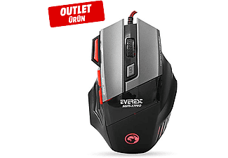 EVEREST SGM-X7 PRO Siyah 4800 Dpi Customizable Oyuncu Mouse Outlet 1190122