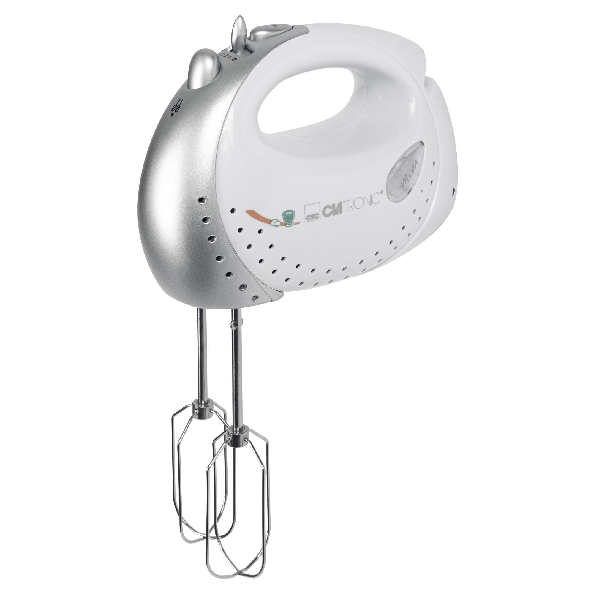 CLATRONIC HMS 2739 Handmixer Weiß (250 Watt)