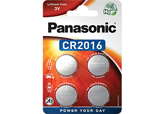 PANASONIC 3V lítium gombelem 4db (CR-2016L/4BP)