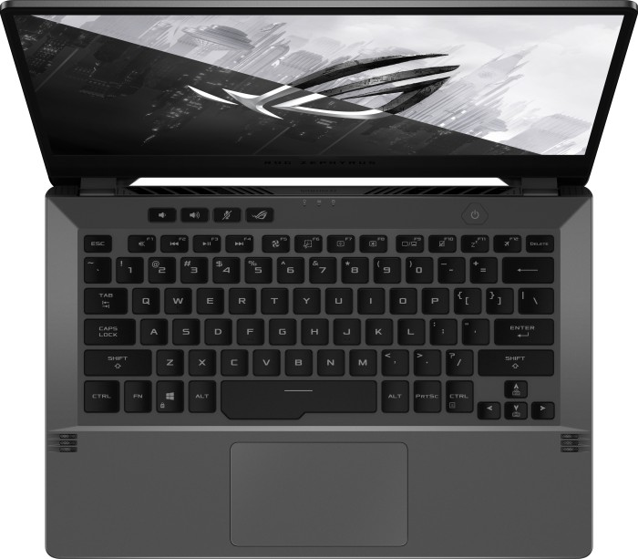 ASUS Gaming Notebook GA401II-HE138T, AniMe Matrix, R7-4800HS, 16GB/512GB, GTX1650Ti, 14" FHD 120Hz, Grau Gaming Notebook, 14 Zoll, Full-HD, AMD Ryzen™ 7 4800H, 16 GB, 512 GB SSD