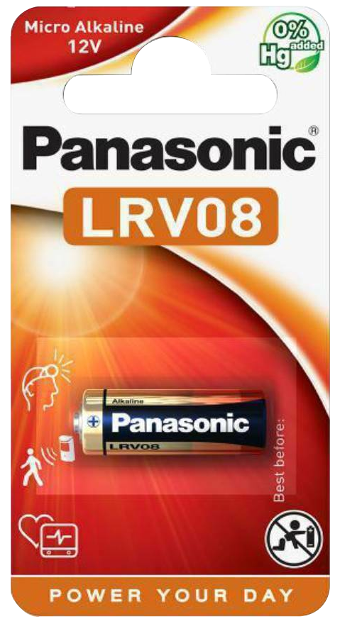 PANASONIC 12V alkáli elem 1db (LRV08L/1BP)