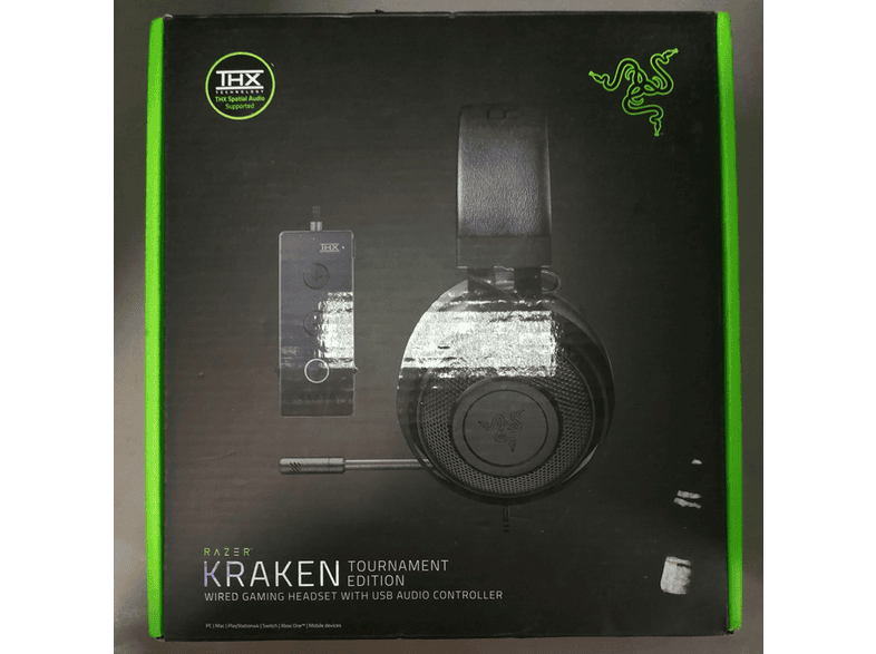 Razer Kraken Tournament Oyuncu Kulakligi Siyah Outlet Oyuncu Kulakliklari