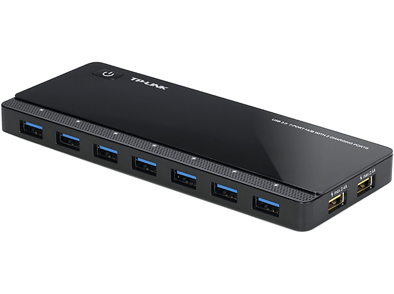 TP LINK UH720 7 portos 3.0-s USB hub 2 töltési csatlakozással