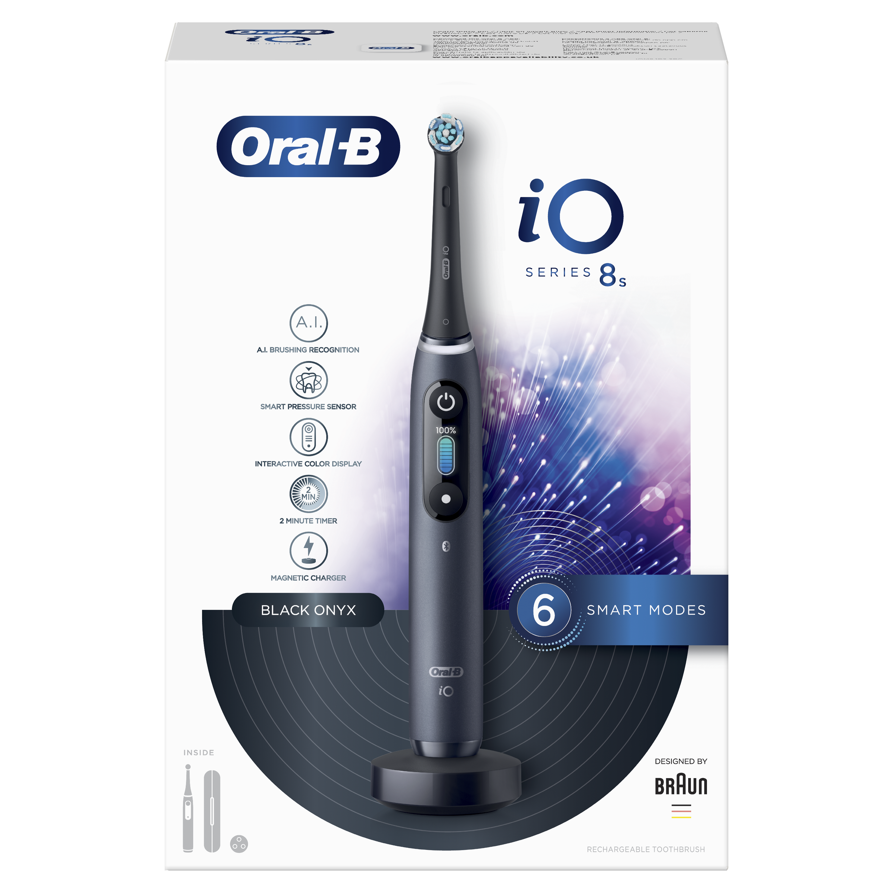 ORAL-B iO 8s Zwart Elektrische Tandenborstel | MediaMarkt