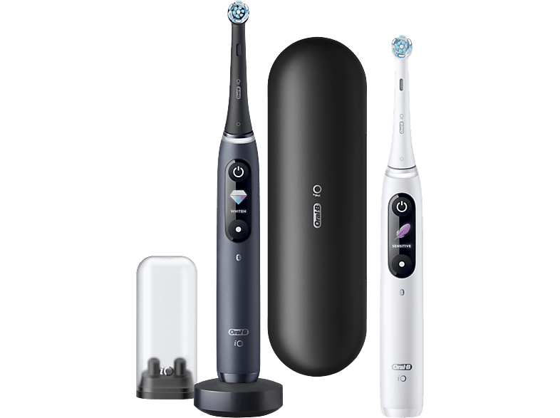 spectrum Vruchtbaar Primitief ORAL-B iO 8s Wit en Zwart Elektrische Tandenborstel Duopack kopen? |  MediaMarkt