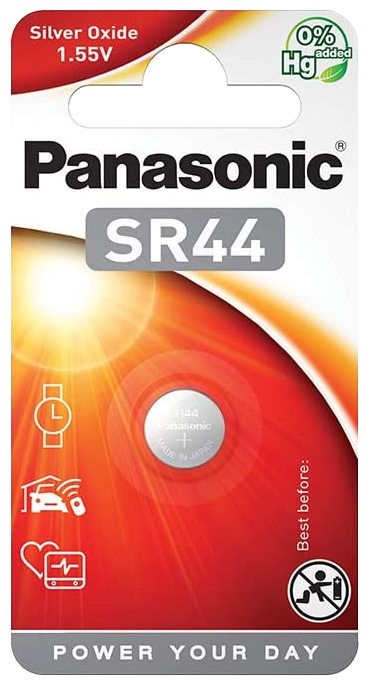 PANASONIC 1,5V ezüst-oxid óraelem 1db (SR44/1BP)