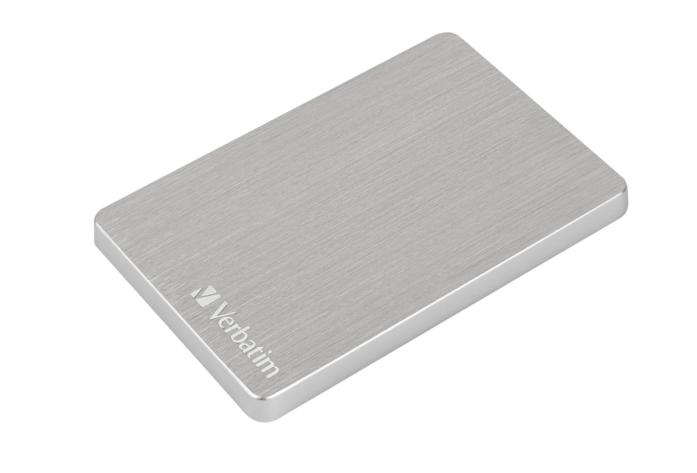 VERBATIM Verbatim Store n Go 2.5" ALU 2TB USB 3.2 Gen 1  Festplatte, 2 TB HDD, 2,5 Zoll, extern, Silber