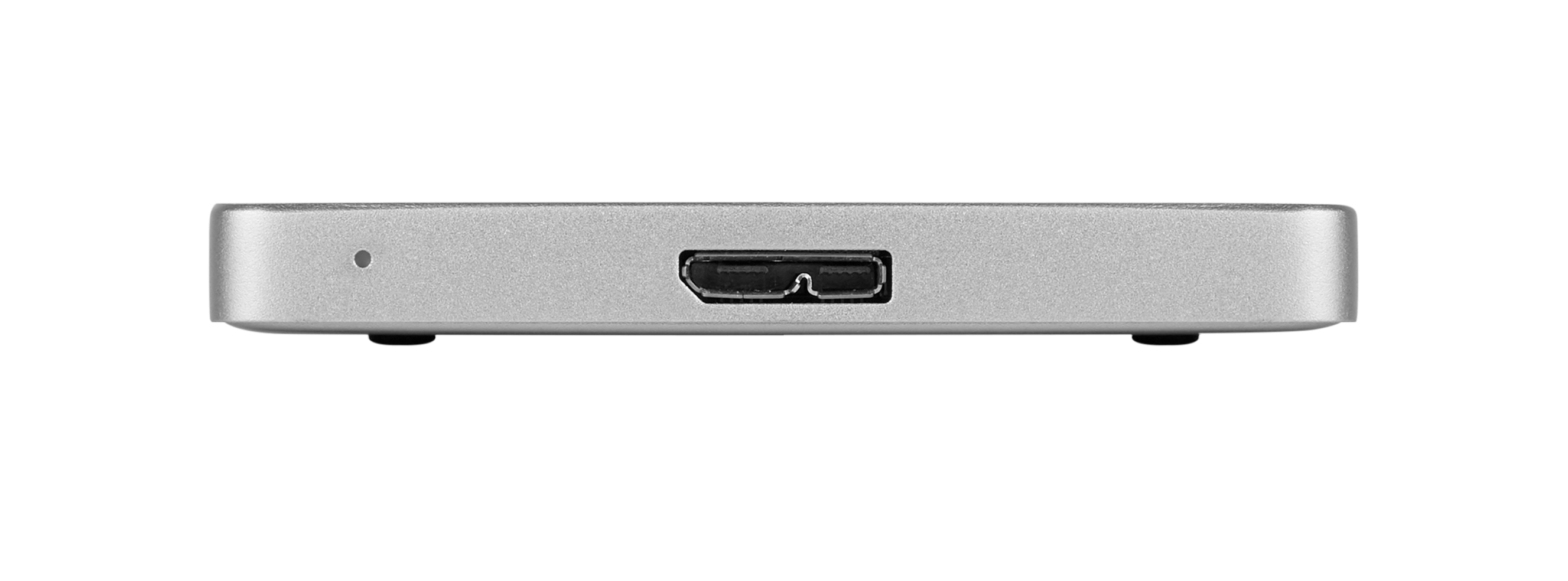 VERBATIM Verbatim Store n Go 2.5" ALU 2TB USB 3.2 Gen 1  Festplatte, 2 TB HDD, 2,5 Zoll, extern, Silber