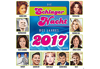 VARIOUS - Die Schlagernacht des Jahres 2017-Die Zweite  - (CD)
