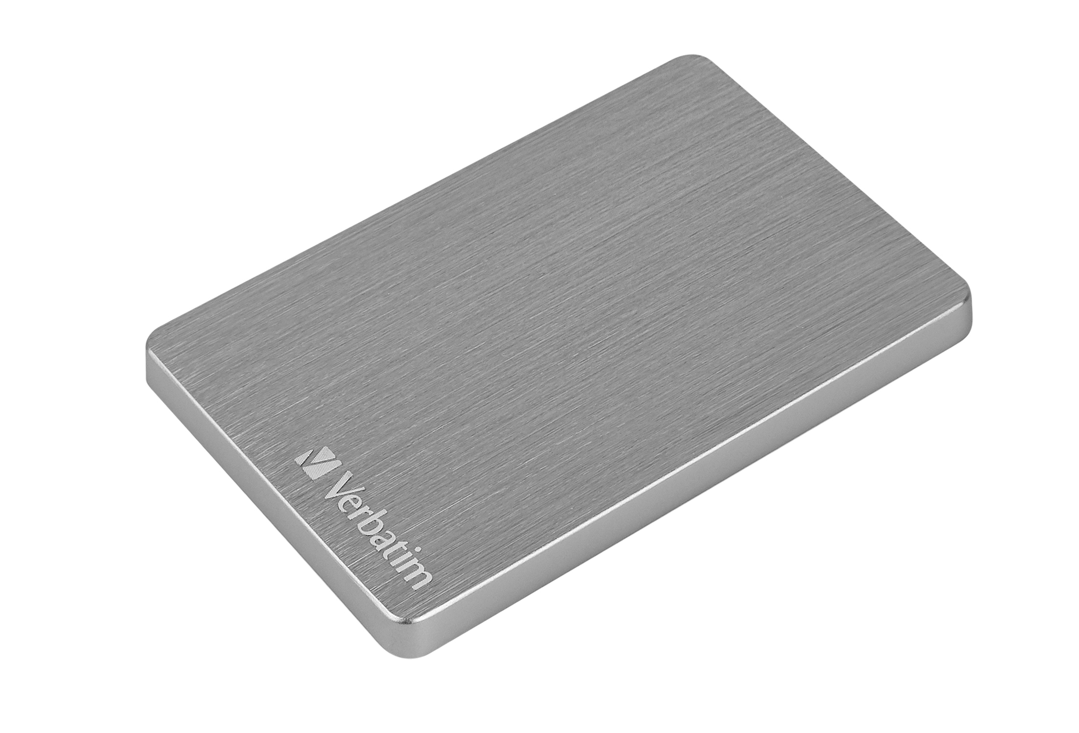 VERBATIM Store n Go 2.5" ALU 2TB USB 3.2 Gen 1  Festplatte, 2 TB HDD, 2,5 Zoll, extern, Grau