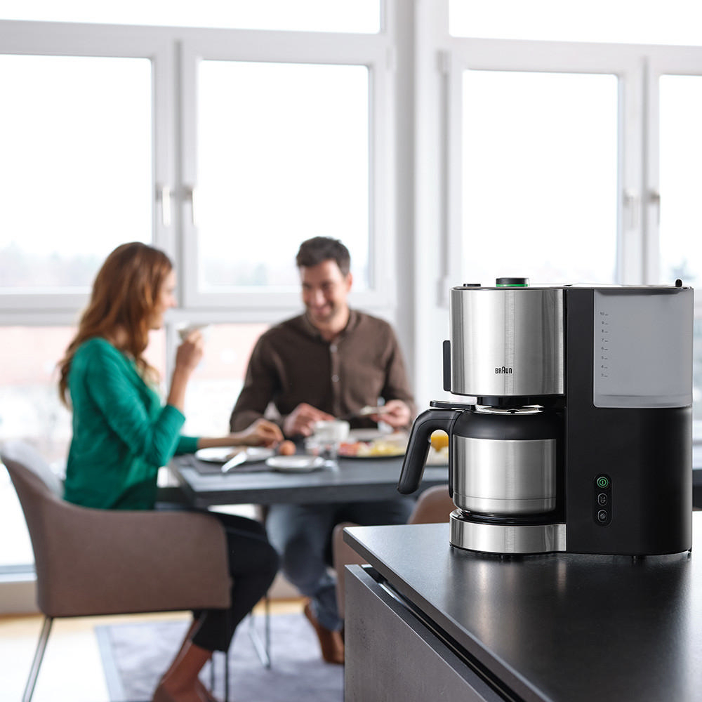 BRAUN ID Collection KF 5105 BK Kaffeemaschine Schwarz