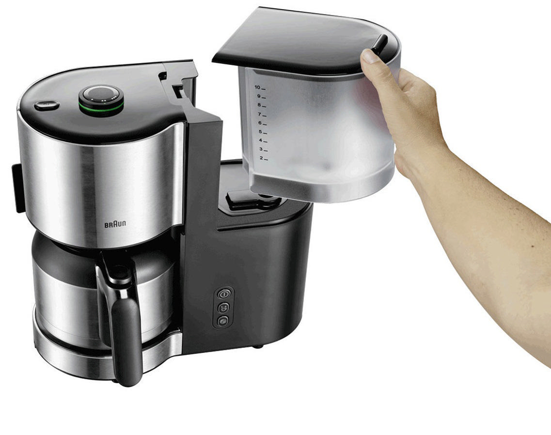 BRAUN ID Collection KF 5105 BK Kaffeemaschine Schwarz