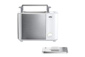 RUSSELL HOBBS 23380-56 Elegance Toaster | 1) (1420 kaufen in Edelstahl/Schwarz Schlitze: Toaster Watt, SATURN Edelstahl/Schwarz
