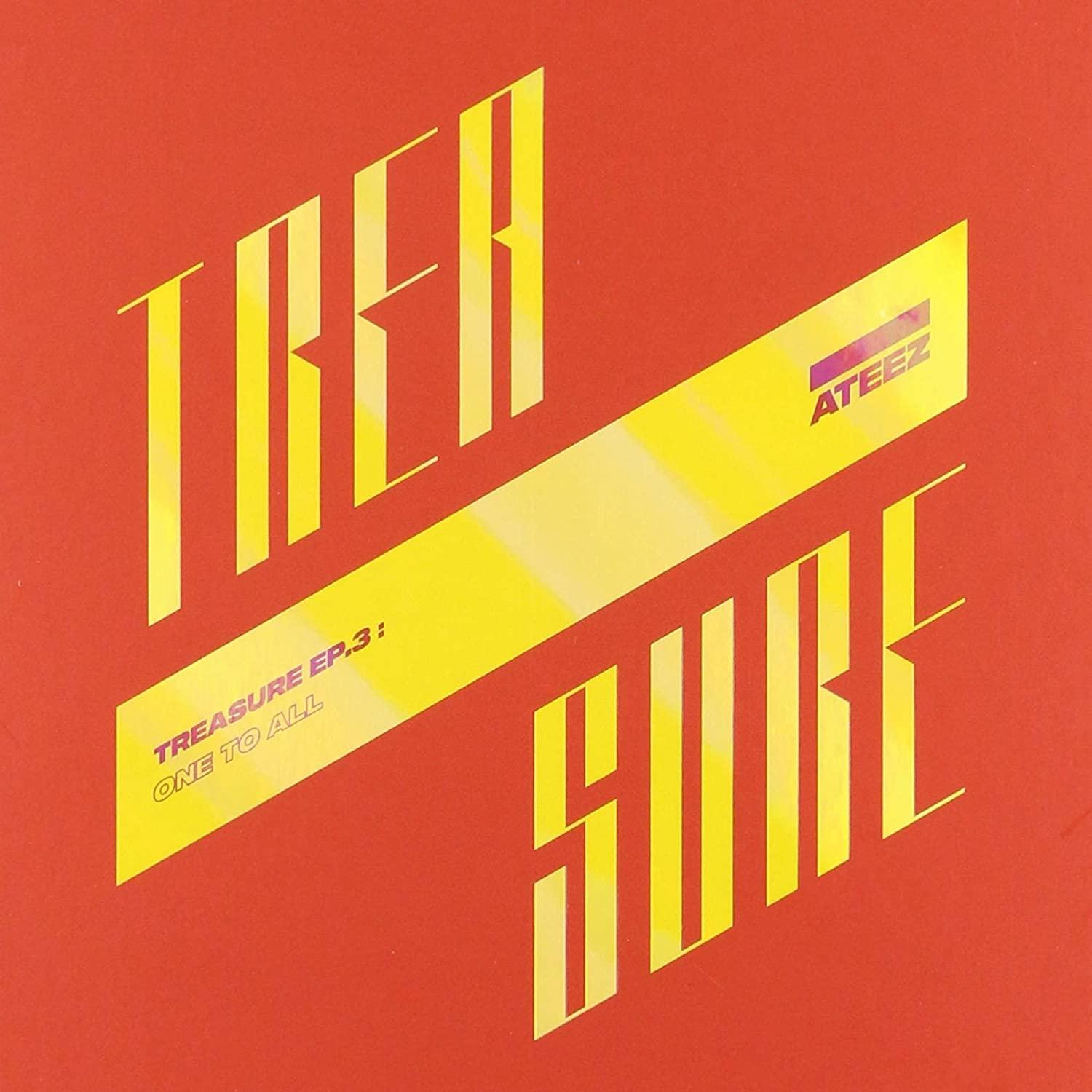 Ateez - Treasure Ep. 3: One To All (CD + könyv)