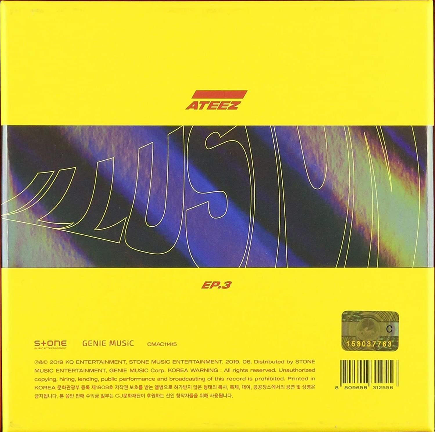 Ateez - Treasure Ep. 3: One To All (CD + könyv)