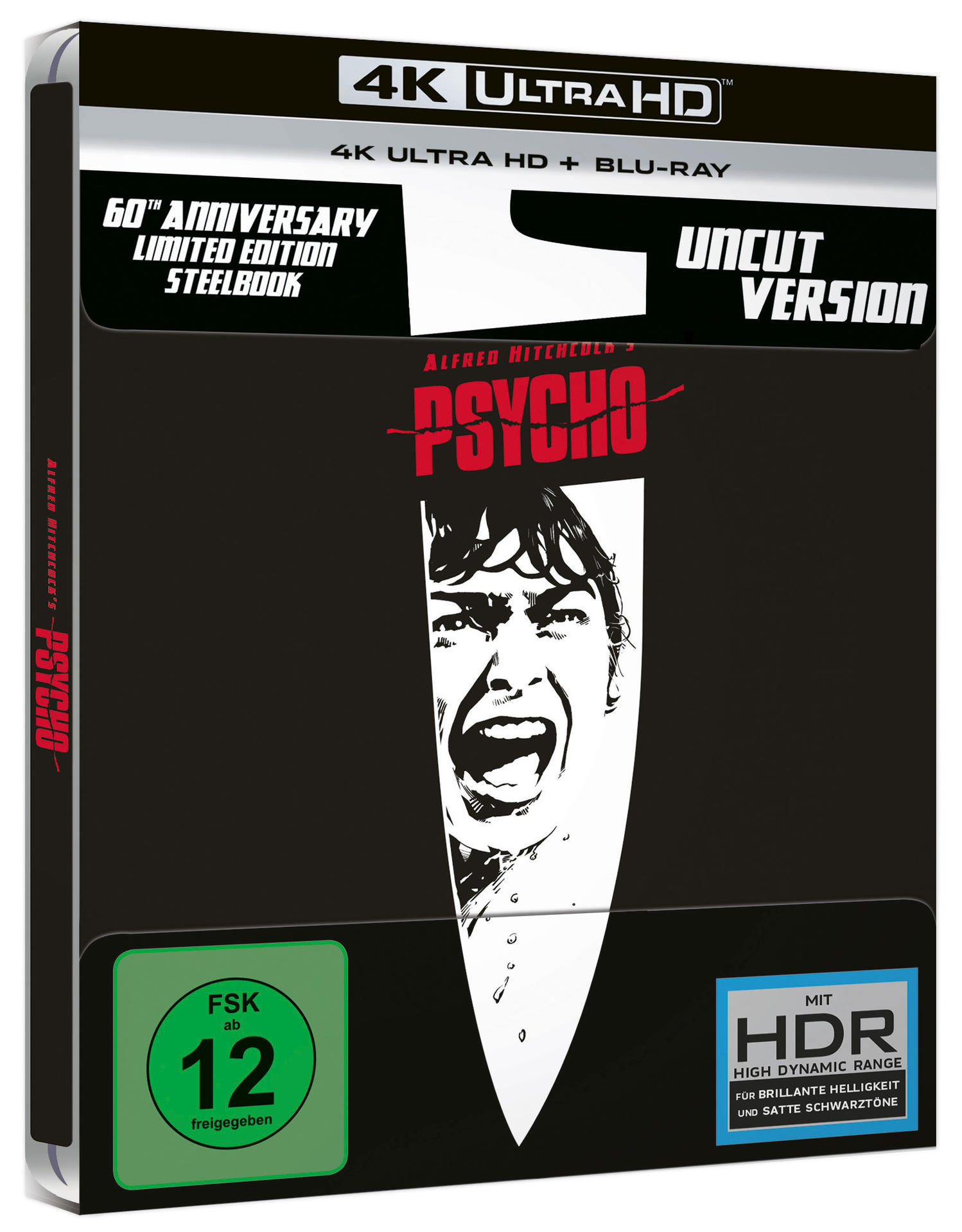Psycho 4K Ultra HD Blu-ray + Blu-ray