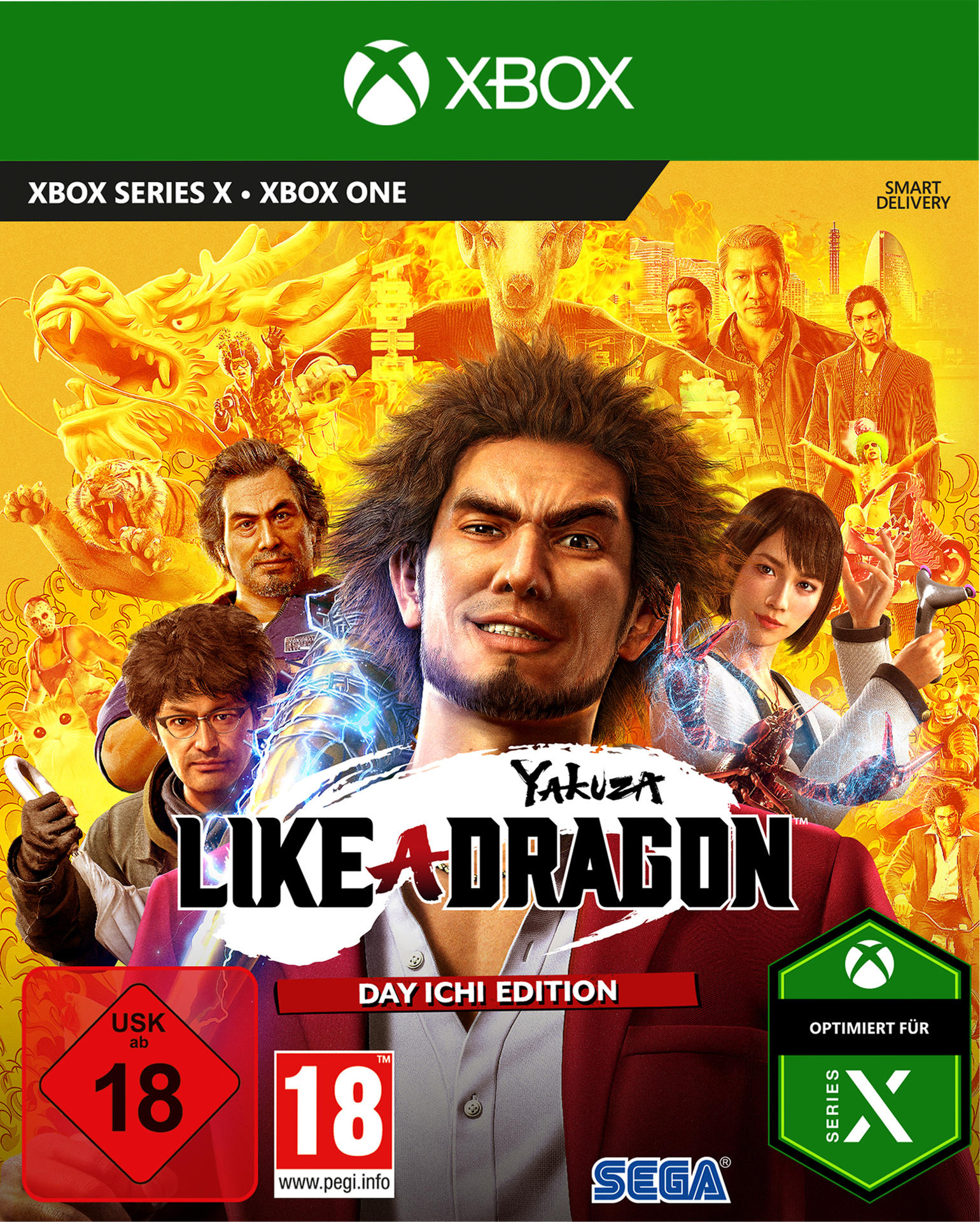 DRAGON EDITION) (DAY 7-LIKE ICHI [Xbox A - One] YAKUZA XBO
