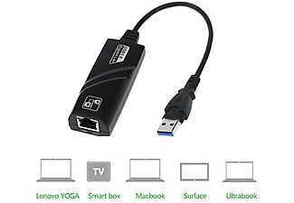 DAYTONA FC13 USB 3.0 to Gigabit Ethernet RJ45 Adaptör Siyah_3